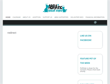 Tablet Screenshot of abraangels.com